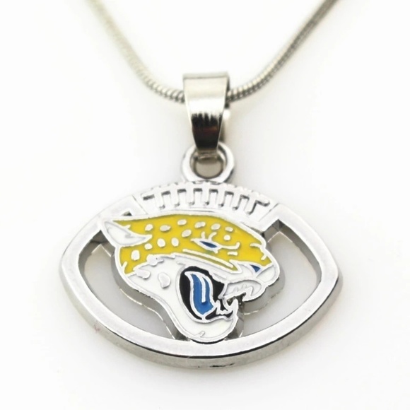 Jacksonville Jaguars Necklace‎ - Picture 1 of 2